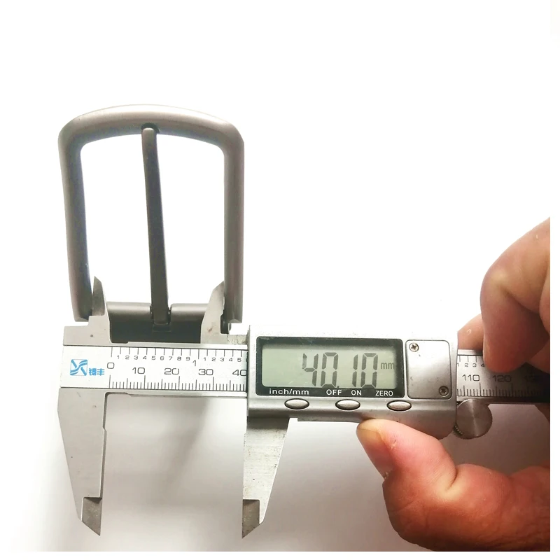 Nam Xoay Chiều Kim Loại Hợp Kim Lưng Thay Thế Pin Khóa Phù Hợp Với Chiều Rộng Thắt Lưng 38Mm Lưỡi Đơn Khóa Cho Vải Bố thắt Lưng