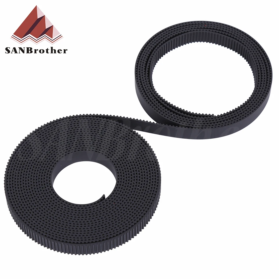 5 m/10 m // 20 m/50 เมตร/ล็อต GT2-6mm/10 มม. เปิดเข็มขัด GT2 เข็มขัดยางอะรามิดเส้นใยตัดความยาวสําหรับ 3D เครื่องพิมพ์ขายส่ง