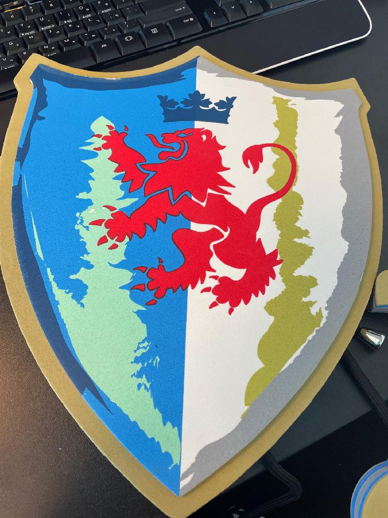 Eva 海賊剣おもちゃシールドセット子供屋外コスプレアニメ映画ショー泡ソフトアルマおもちゃ武器子供ゲームシミュレーションギフト