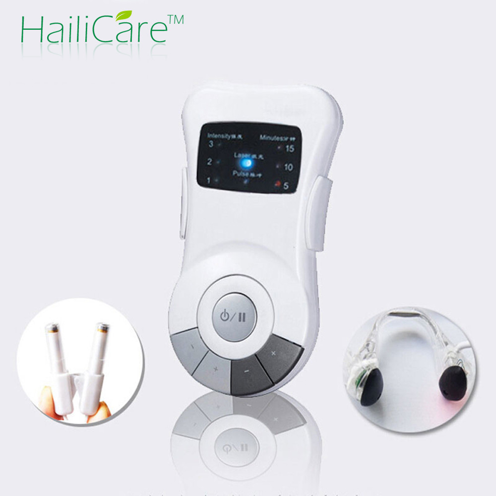 Rhinitis Therapy Allergy Reliever เลเซอร์ความถี่ต่ําภูมิแพ้ Rhinitis ไซนัสอักเสบ Anti-Snoring อุปกรณ์นวดจมูก Care