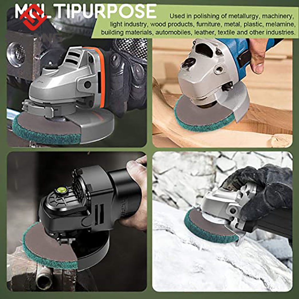 Диск шлифовальный угловой Нейлоновый, 4,5 дюйма, 115 мм, зернистость 180