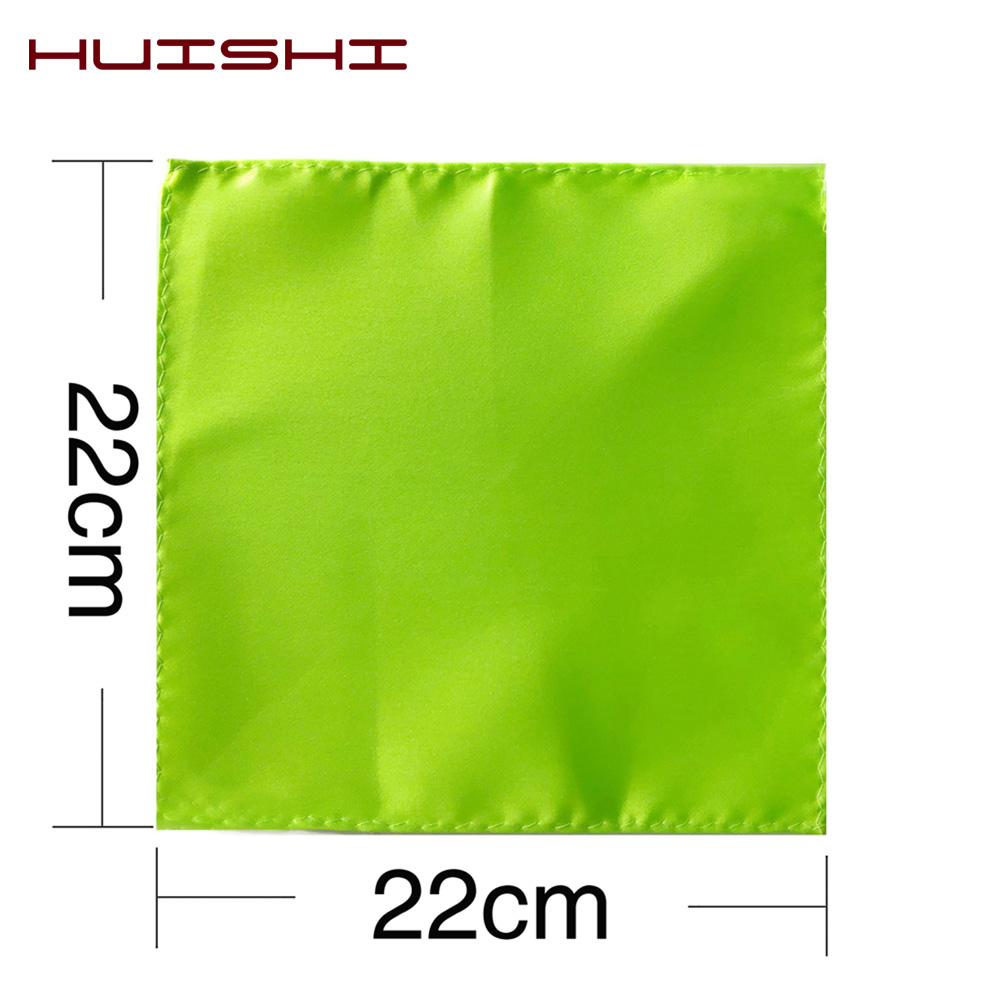 Huishi 白ピンクマンのハンカチスーツのポケットスクエアタオルアクセサリー結婚式の宴会記念商業黒、赤、青