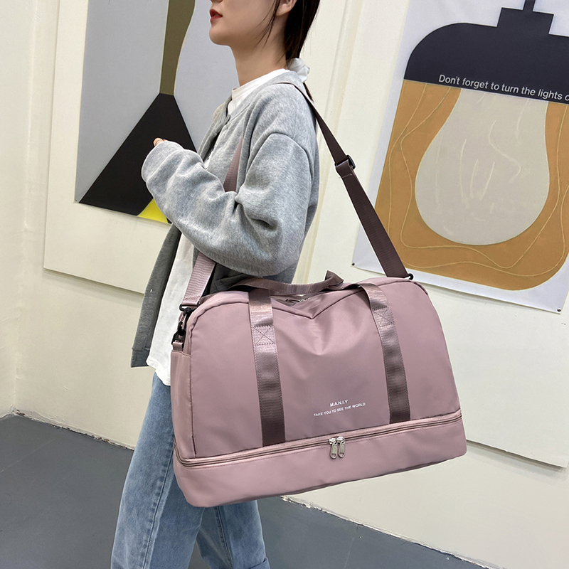 AOTTLA bolsa de viagem casual grande bolsa feminina bolsa de ombro multifuncional bolsa crossbody de alta qualidade bolsa duffle clássica cor sólida bolsa de fitness esportiva