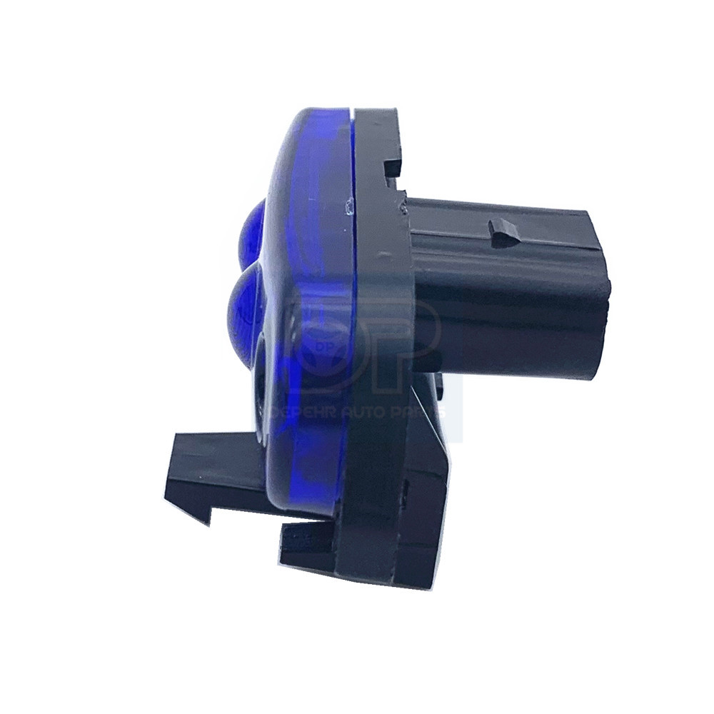 Lampu Satu Bagian Truk 24V Posisi Atas 2 LED Penanda Samping Lampu Biru untuk Volvo FH FM FMX NH