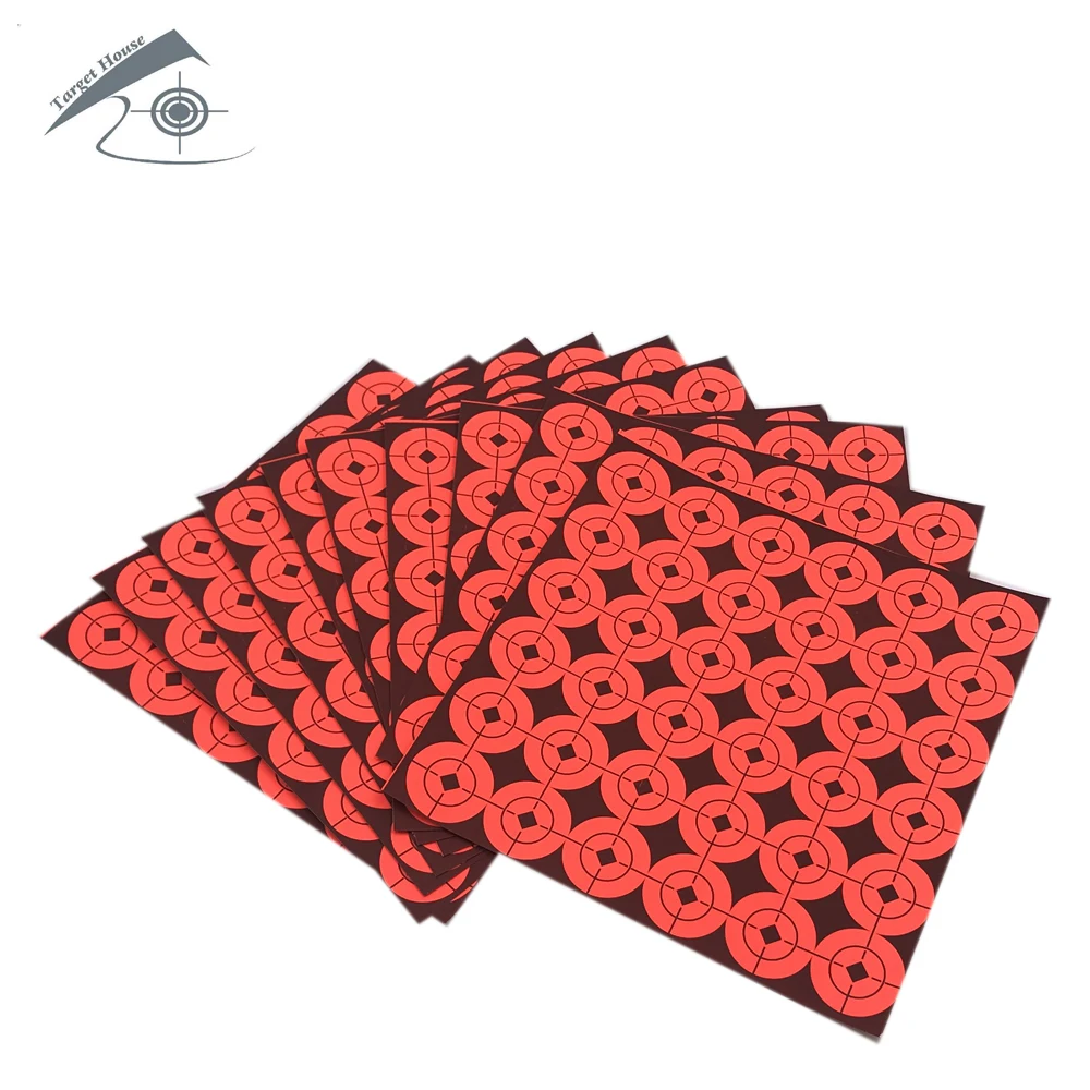 1​" Shooting Target Stickers in 360 Pcs/Pack suitalble for target shooting for any firearm airgun pellet gun Steel & Plastic BBs