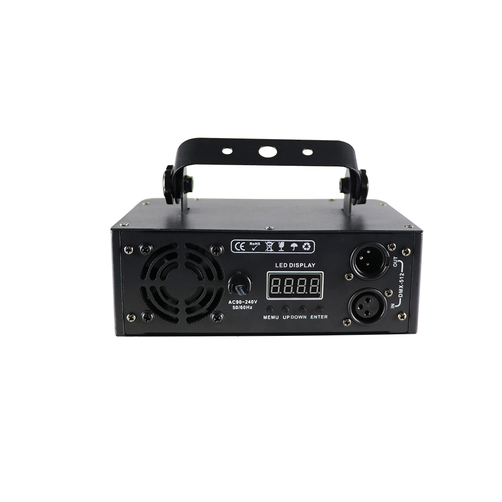 500mW แสงเลเซอร์วันหยุดเวทีอุปกรณ์ 90-240V RGB 3D อุปกรณ์ DJ ดิสโก้คริสต์มาสงานแต่งงานโปรเจคเตอร์