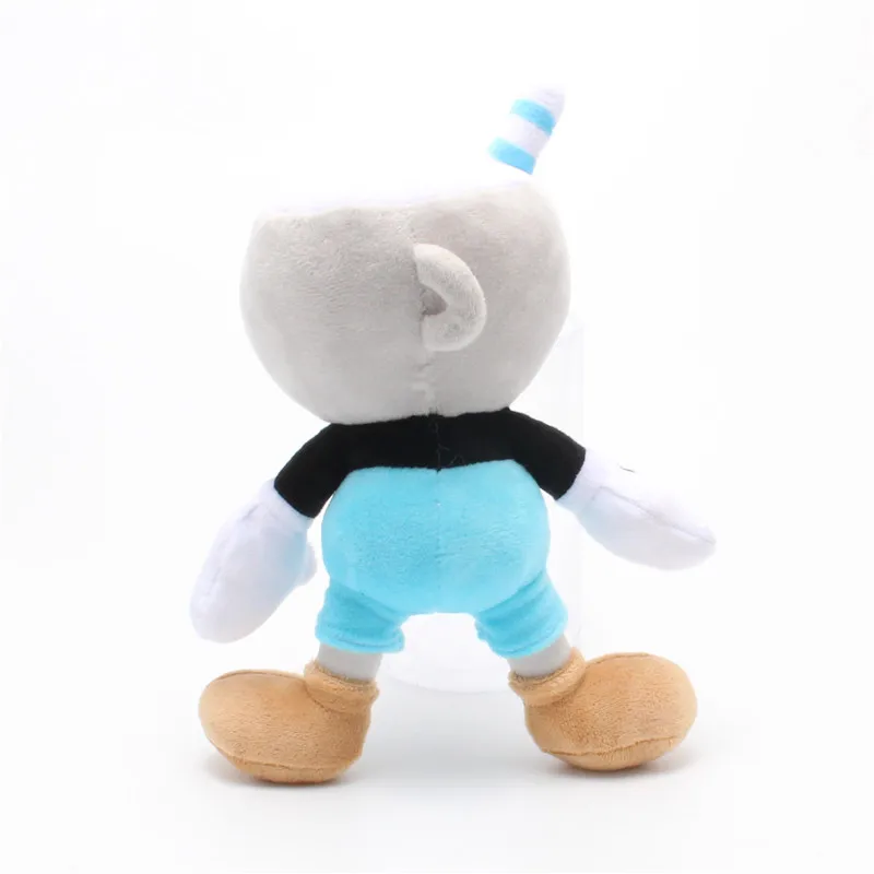 25 ซม.เกมผจญภัย Cuphead Plush ของเล่น Mugman ปีศาจตํานาน Chalice ตุ๊กตา Plush ตุ๊กตาของเล่นสําหรับของขวัญเด็ก