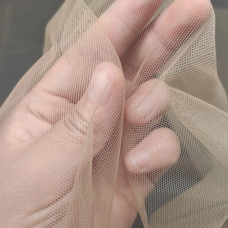 36*50 pulgadas más fino tul transparente encaje suizo tela de red peluca cierre-materiales de red