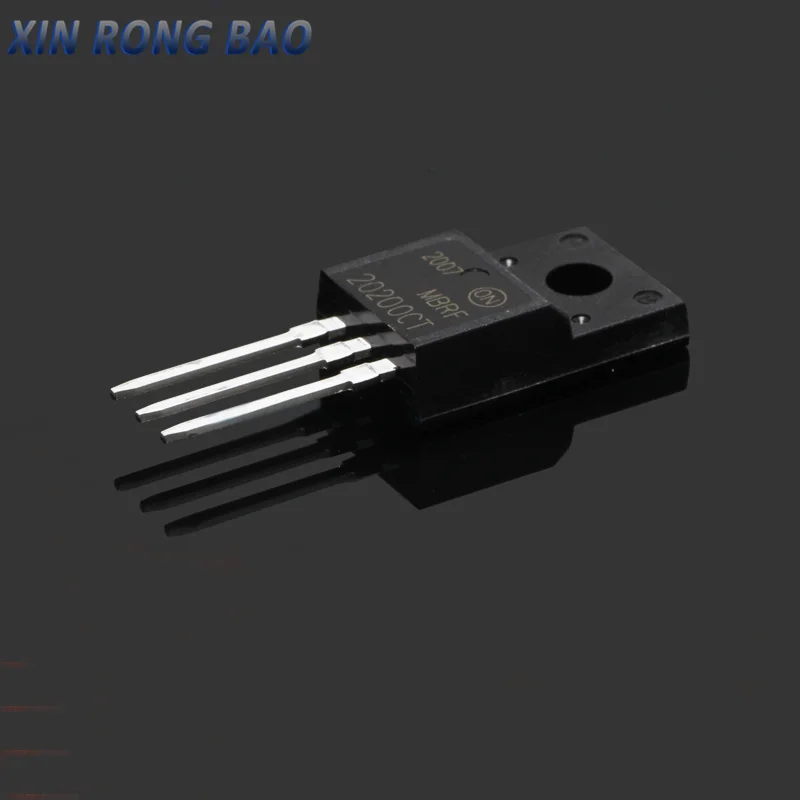 10 Buah MBRF10100 MBRF10200 MBRF20100 MBRF20200 Transistor TO-220F TO220F MBRF10100CT MBRF10200CT MBRF20100CT TO220