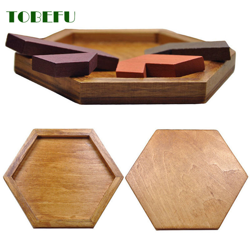 Puzzle in legno a forma geometrica Puzzle per bambini Rompicapo Giocattoli in legno non tossico per bambini educativi