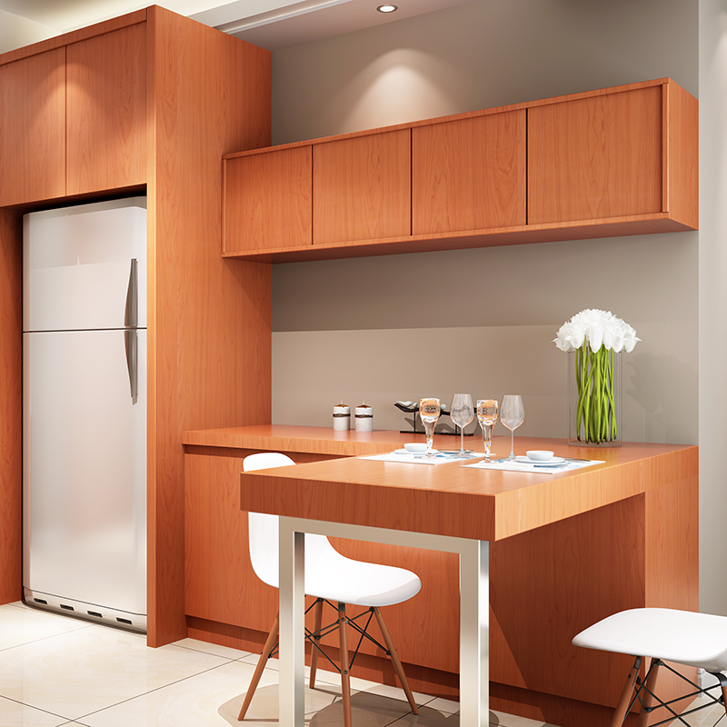 Hạt Gỗ DIY Dán PVC Tự Dính Giấy Dán Tường Không Thấm Nước Đổi Mới Nội Thất Trang Trí Tường Giấy Dán Decal