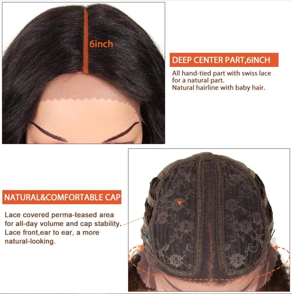 高貴なコスプレウィッグ合成レース部分ウィッグロングカーリー 42 インチコスプレウィッグブロンドオンブルレースウィッグ黒人女性のための合成レースウィッグ