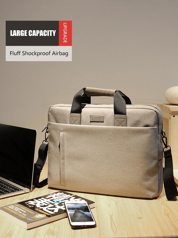 Bolsa para laptop 13.3 14 15.6 17.3 polegadas à prova d'água bolsa para notebook para macbook air pro 13 15 bolsa de ombro para computador bolsa pasta