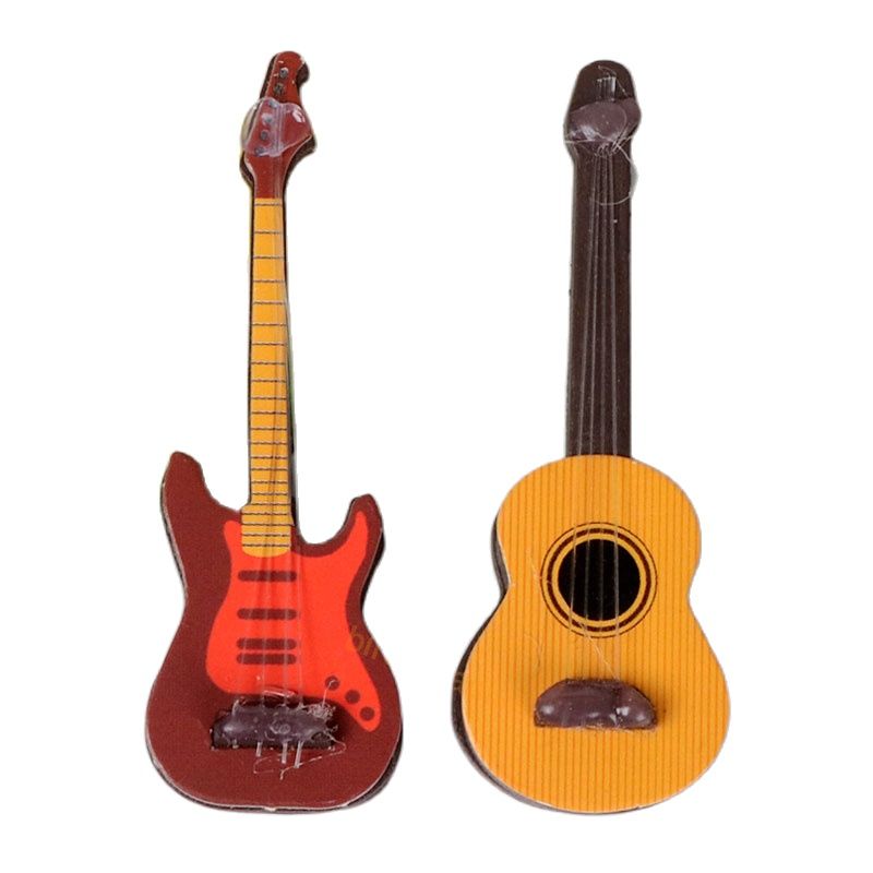 Accessoires pour maison de poupée, violon Miniature, guitare, Instruments de musique, Mini accessoires, modèle de jouet, meubles pour maison de poupées Ob11, 1/12