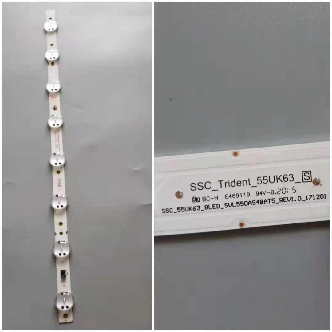 Striscia di retroilluminazione a LED 3 pz/lotto 55UK63 per LG 55UK6300 55UK6200 55UK6470 55UK6400 SSC_TRIDENT_55UK63_S EAV6399290 EAV6399290