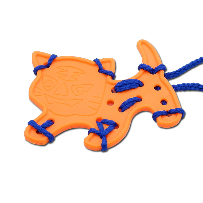 2/4/8 セットモンテッソーリひもボード Chidlren キッズベビー幼児微細運動スキル指柔軟なトレーニング教育感覚おもちゃ