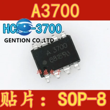 10PCS A3700 HCPL-3700 Light ข้อต่อ SOP-8 HCPL3700 HCPL3700SD ในสต็อก100% ใหม่และต้นฉบับ
