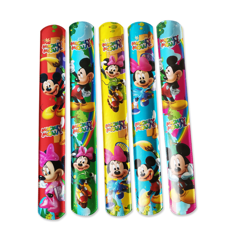 12 шт., детский браслет с днем рождения, Человек-паук, вечерние сувениры, Микки, принцесса, Человек-паук, браслет, игрушка, подарок на вечеринку, сувенир, милый подарок