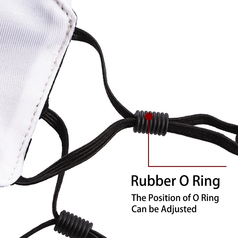 Anti-Antifa Schwarz Text Crew Gesicht Maske Filter Tasche Tuch Reusable Waschbar