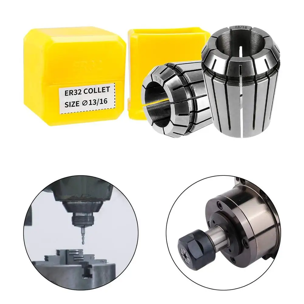 ER11 ER16 ER20 ER25 ER32 ER Precision Spring Collet Chuck 0.008 มม.สําหรับเครื่องกัด CNC เครื่องแกะสลักเครื่องแกนมอเตอร์
