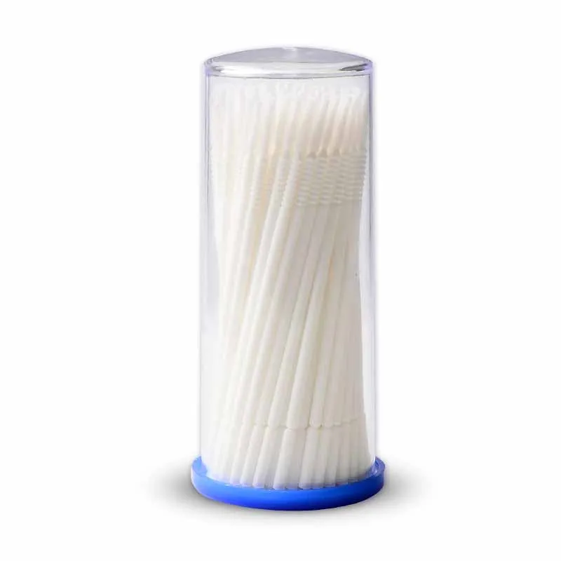 100pcs Disposable MicroBrush Cotton Swabs For Individual Eyelashes Removing Mascara Applicators Eye Lash Extension Tools