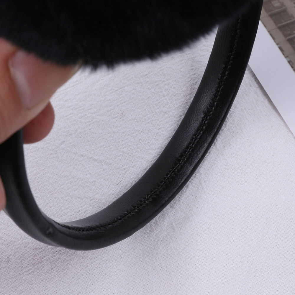 Rex lapin fourrure accrocher oreille couverture chaud hiver cache-oreilles chapeaux cache-oreilles fourrure cache-oreilles froid oreille plus chaud pli oreille Protection bandeau