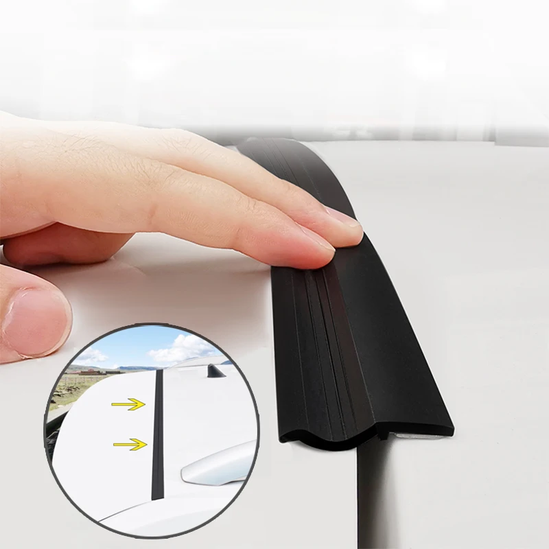 SEAMETAL Kofferraum Dach Gummi Dichtung Streifen Universal Auto Dach Lücke Dichtung Streifen Für SUV Fließheck Auto Dichtstoff Trim Zubehör