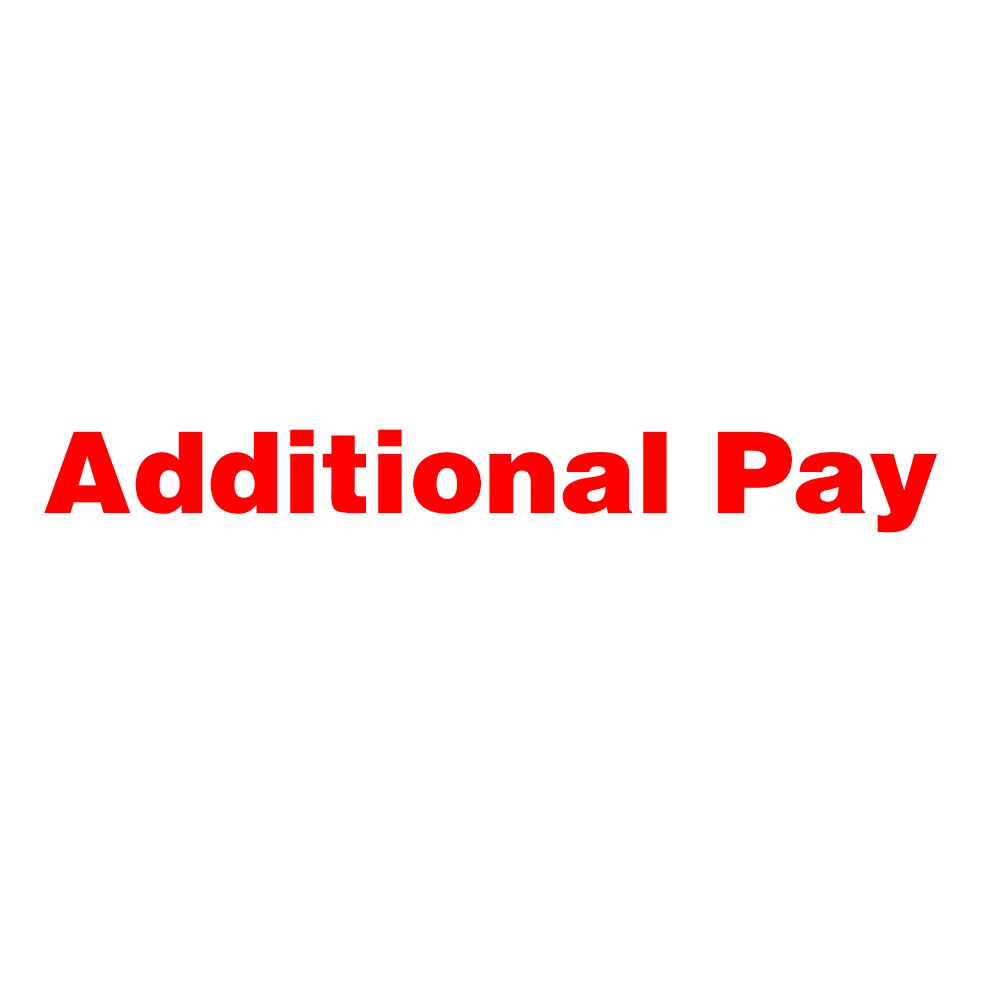 Special Link for Goods lost Re-shipped Extra shipping fee or Additional Pay Damaged Goods