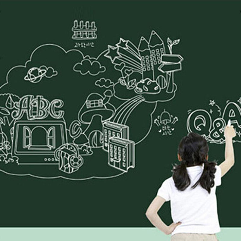 1 шт., съемная виниловая доска для рисования, 45x100 см
