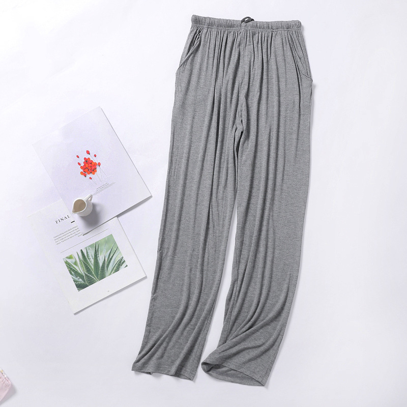 Mùa Đông Nam Modal Ngủ Quần Chắc Chắn Ngủ Quần Tây Nam Bộ Đồ Ngủ Đáy Mềm Đồ Ngủ Bộ Pyjama Homewear Mùa Xuân, Mùa Thu 2022