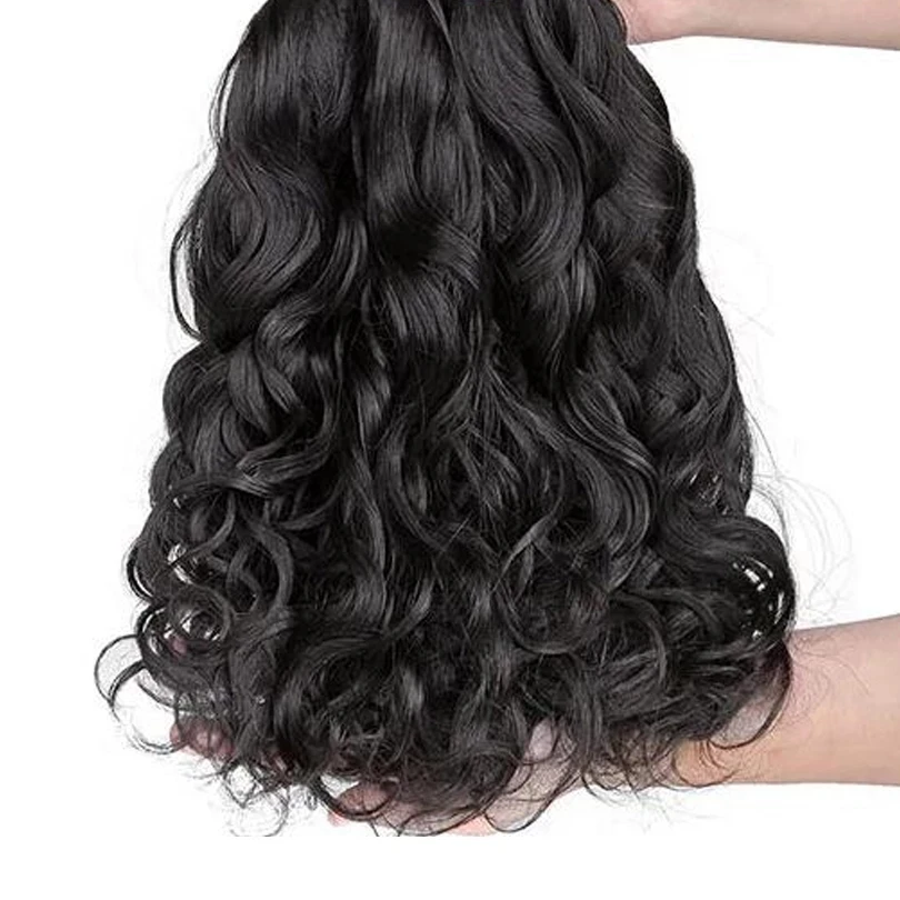Peru Rời Sóng Tóc Số Lượng Lớn Cho Nữ Ướt Và Gợn Sóng Tóc Số Lượng Lớn Cho Bện Không Sợi Ngang Dây Bèo Phần Mở Rộng Các Bó 1 Cái/lốc