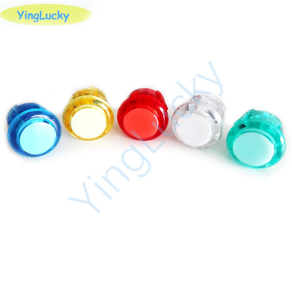 5V / 12V Arcade Beleuchtete Led Push Button 24MM 30MM Licht Runde Kopie SANWA OBSC für Arcade-Spiel Gaminator DIY Joytick Konsole