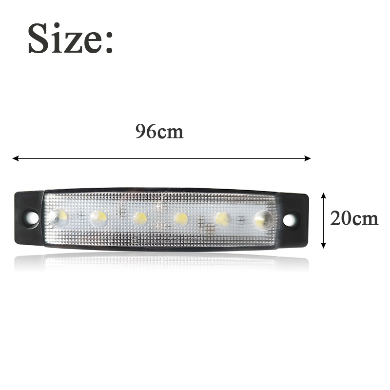 10 個マリンボート防水 12V 24V 6 LED ランプキャビンデッキカーテシライト船尾トランサムライトブルー小型ボートヨット用