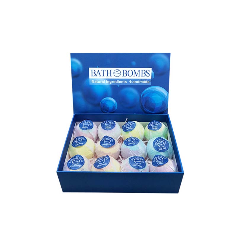 Badebombe-Kugel-Set, 12-teilig, getrocknete Blumen, gemischte Farben, ätherisches Öl, Badekugel, gemischte Farben, schwimmende Kugel, Badesalz-Kugelbombe