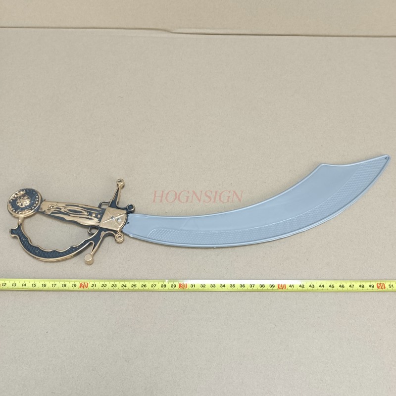 Женский пиратский меч для Хэллоуина, с искусственным мехом