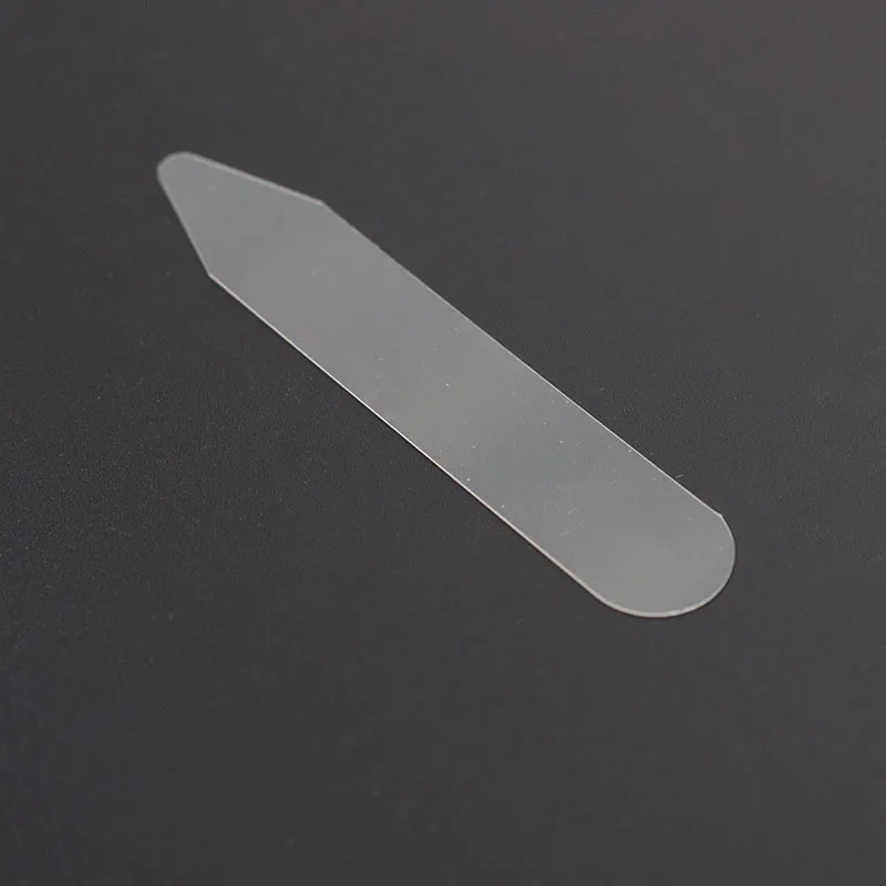 Set de Collar de plástico transparente para hombre, Set de ropa de 55x10mm, 300 unidades