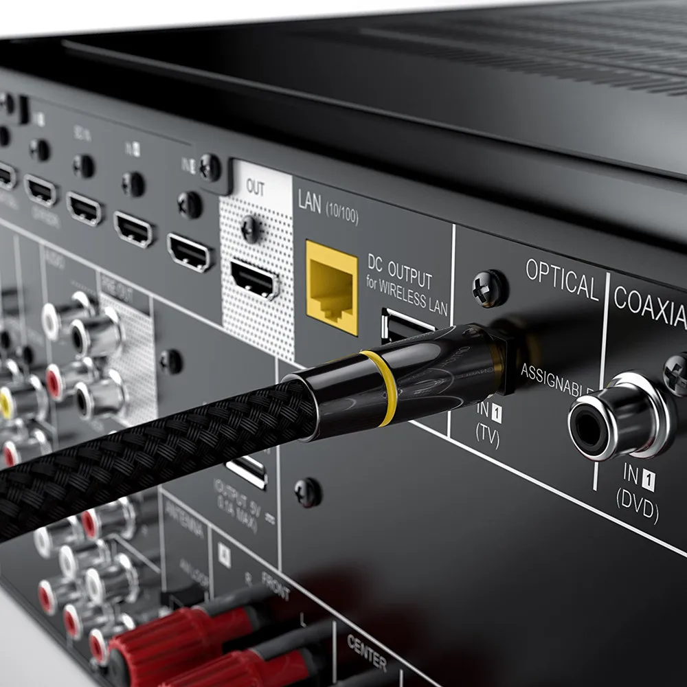 Quang Cáp Âm Thanh Kỹ Thuật Số Cáp Quang Toslink 1M 5M 10M SPDIF Cáp Đồng Trục Cho Khuếch Đại Người Chơi PS4 Soundbar Cáp