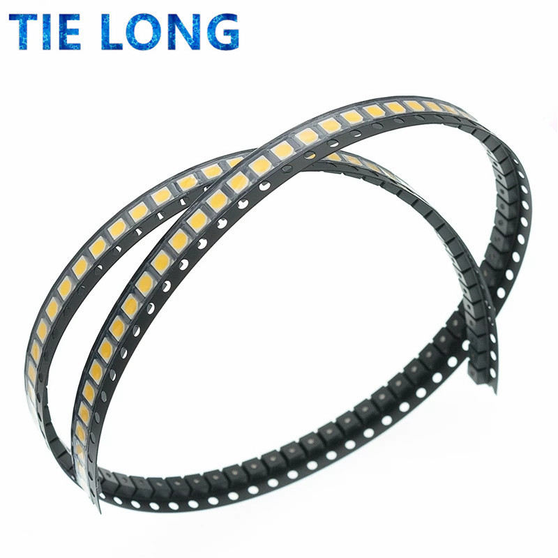 100pcs 3528 1210 SMD LED 흰색/따뜻한 흰색 SMD LED 매우 밝은 흰색 빛 다이오드 빨간색 녹색 파란색 노란색