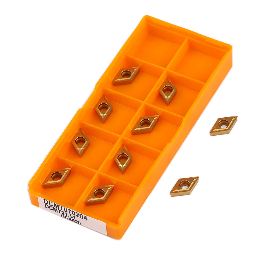 CCMT060208 CCMT060204 DCMT070204 DCMT070208 VP15TF UE6020 US735 Carbide Inserts CNC Lathe Tools Inner Hole Turning Blades Cutter