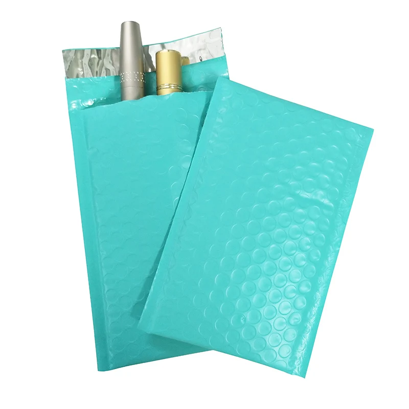 Poly Mailer Bolha Envelopes Acolchoados, Self Seal Mailing Bag, Saco do presente do casamento, Envelopes de envio, Cor, 10Pcs