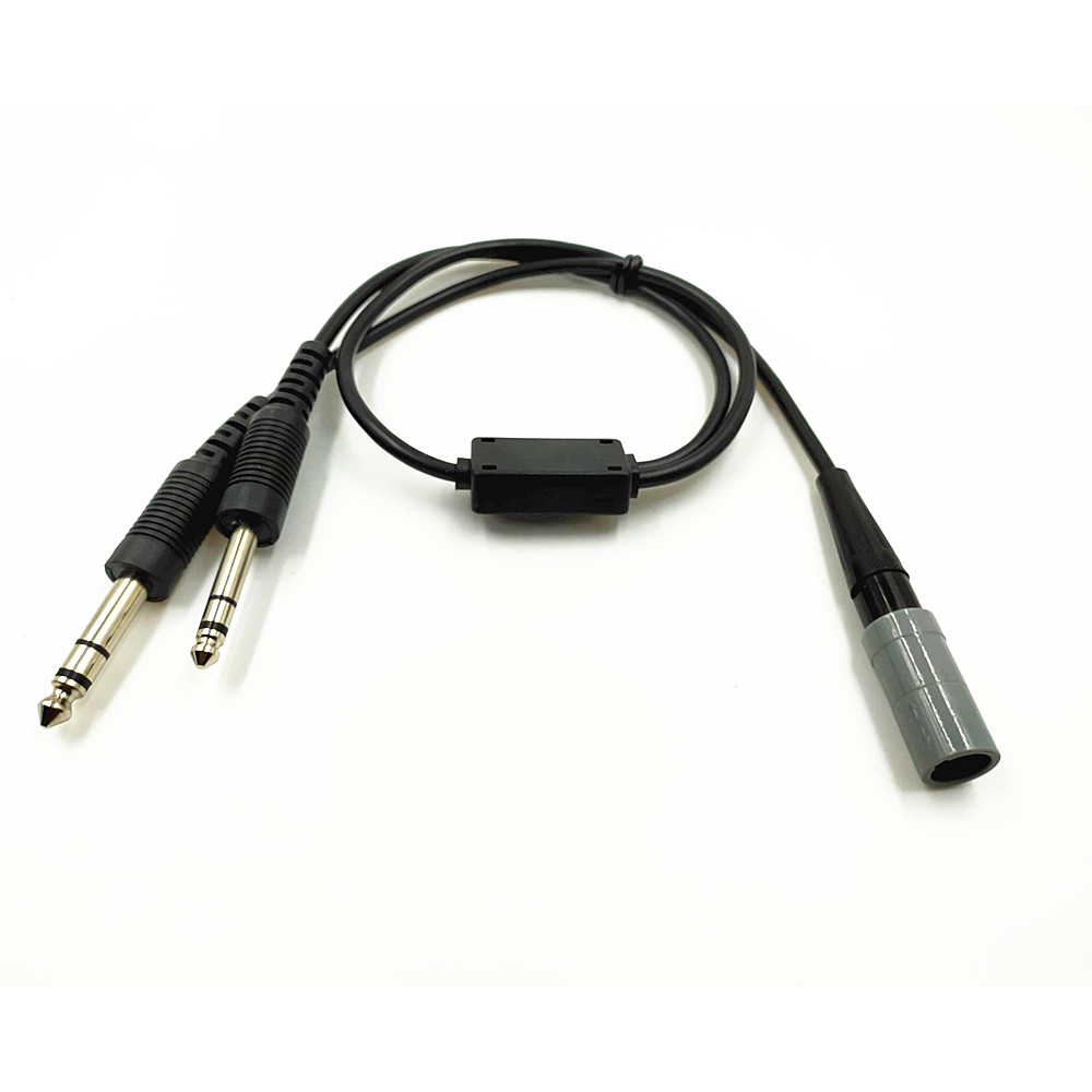 Đài Phát Thanh FRT Cho Loa Bose A20 Lemo 6 Pin Để Hàng Không Chung Đôi Phích Cắm Adapter Hàng Không Tai Nghe