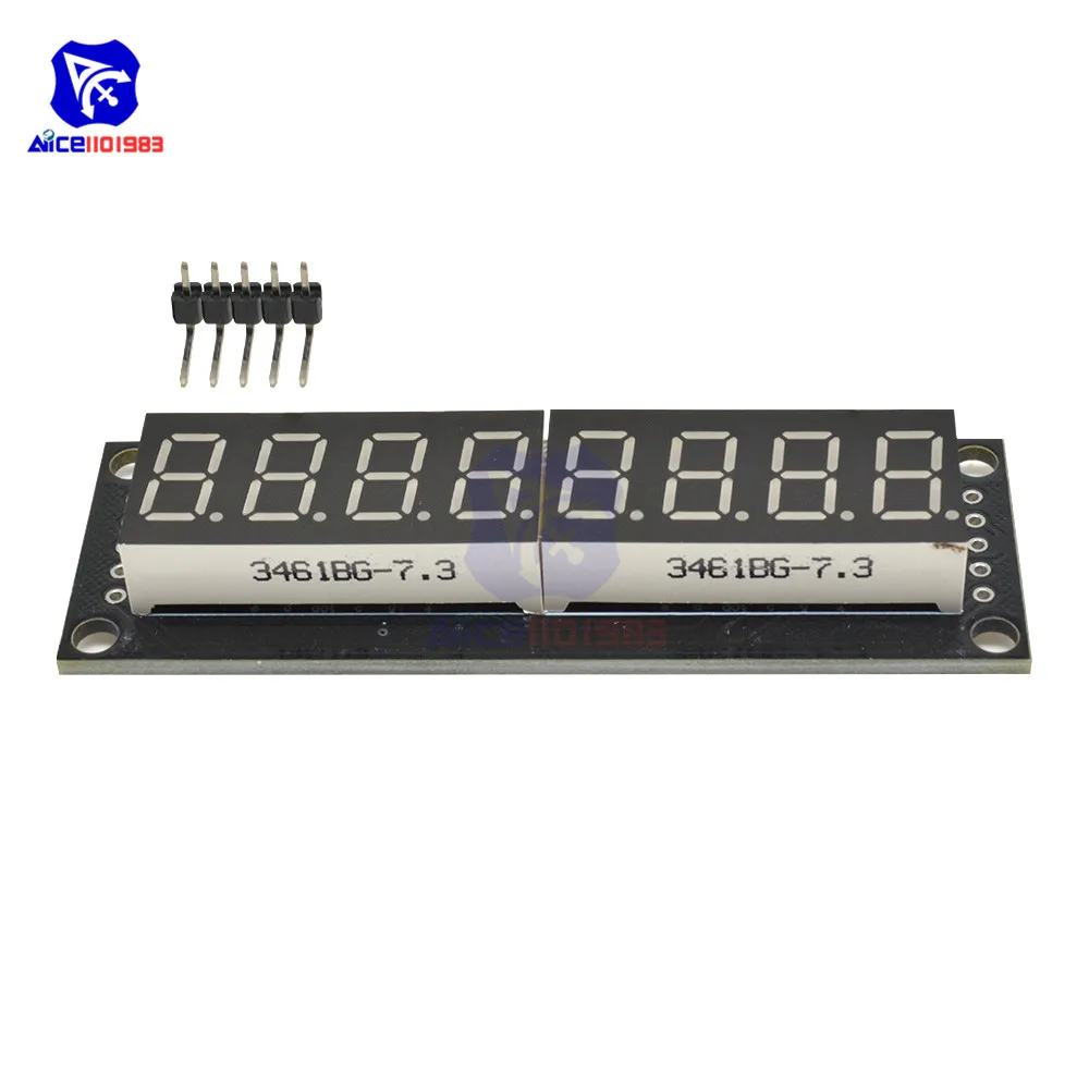 diymore 74HC595 0.36 inch 8 Bits Digital LED Display 7 Segment LED Module 5 Color Available for Arduino