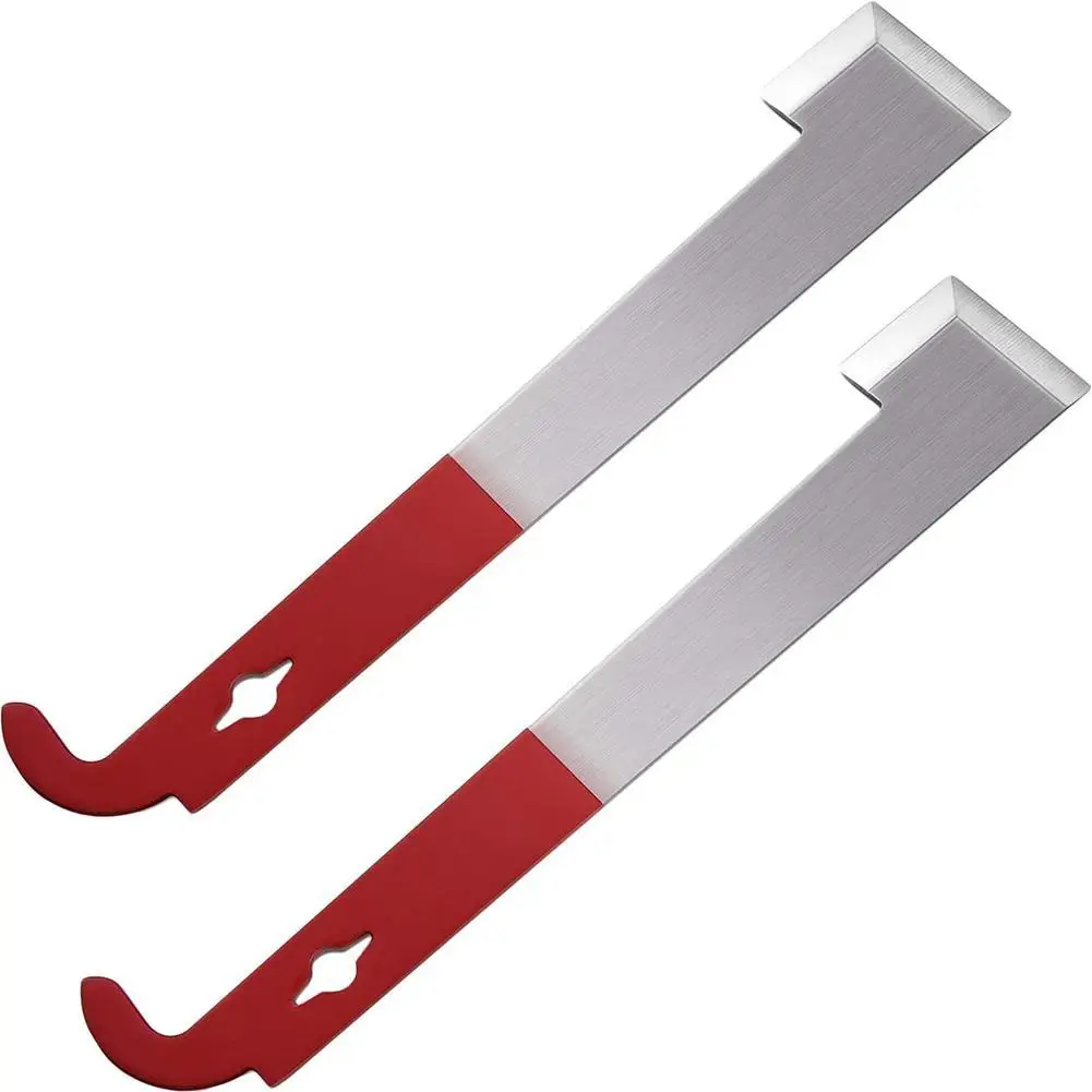 27Cm Nuôi Ong Thép Không Gỉ J Hình J-Loại Dụng Cụ Ong Đa Năng Móc Dụng Cụ Cong Đuôi Đỏ Tổ Ong Cạp Nuôi Ong u4K6