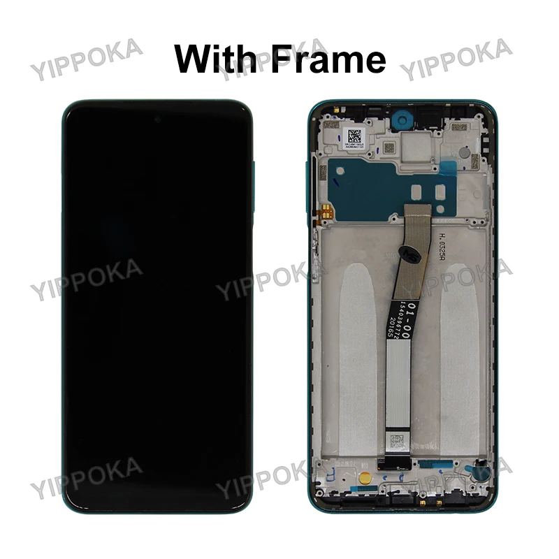 Para xiaomi redmi nota 9 pro display lcd digitador da tela de toque para redmi nota 9s display m2003j6a1g m2003j6b2 peças montagem lcd