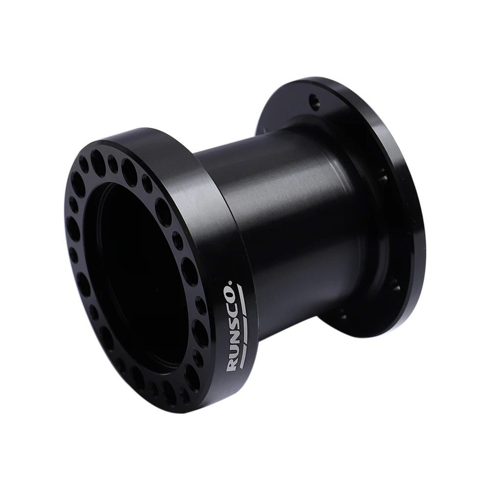 Lenkradnaben-Abstandshalter-Set, 51 mm, 76 mm, 101 mm, Lenkradnabe, Boss-Kit, Adapter-Abstandshalter, Schwarz/Gold