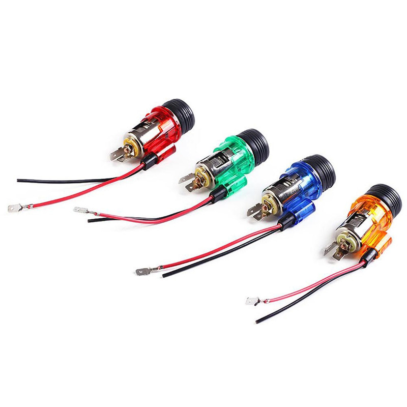 Novo 12v 120w de alta qualidade isqueiro prático seguro durável moda motocicleta auto barco tomada tomada para carro