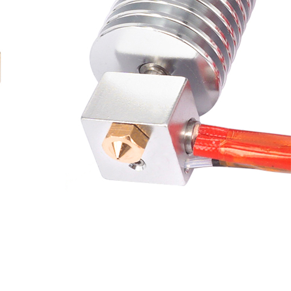 KINGROON 10 Stück V5 V6 E3D-Düse 0,2 0,3 0,4 0,5 0,6 0,8 1,0 mm 3D-Druckerteil M6-Gewinde Ganzmetalldüse für 1,75 mm 3 mm Filament