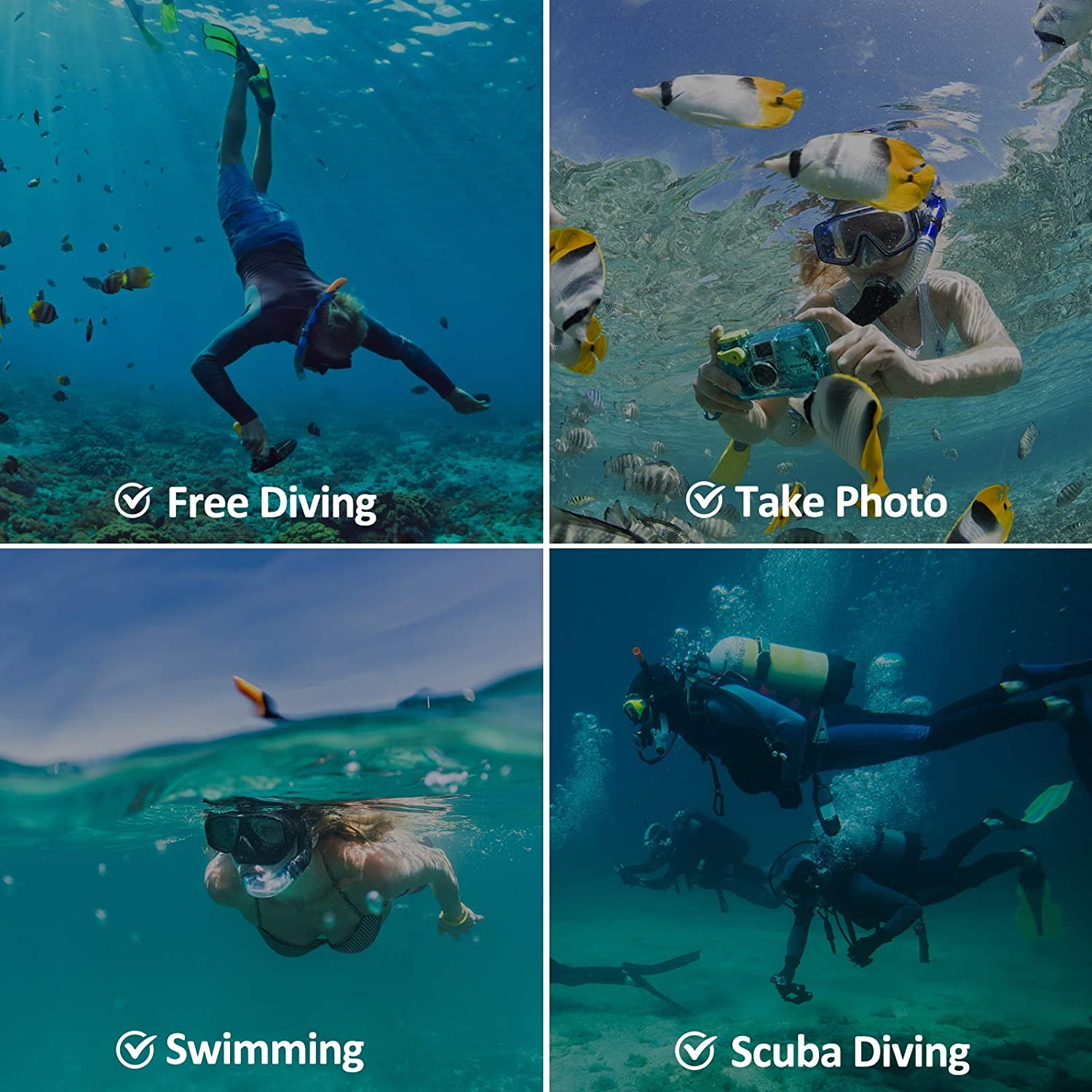 QYQ Mặt Nạ Lặn Quang Cận Thị Kính Lặn Người Lớn Đa Năng Ống Kính Mặt Nạ Lặn