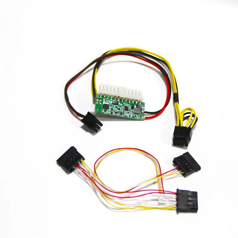 PCI-E Input 6pin Male-ATX-300W 24pin Power Supply Modul Beralih Pico PSU Mobil Auto Mini ITX Tinggi DC-ATX Modul Daya ITX Z1