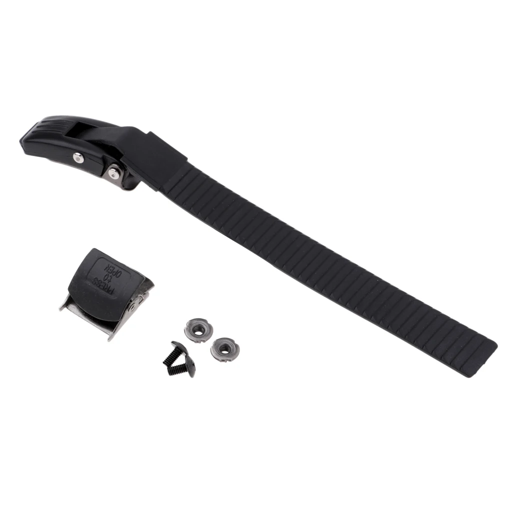 Accesorios de repuesto para patín en línea, hebilla de correa de PP, tornillos, abrazadera de tuerca, juego de reparación, patinaje al aire libre, 1 unidad por juego